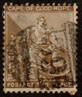 Cape of Good Hope  #45, Used, CV $3.50; not well centered