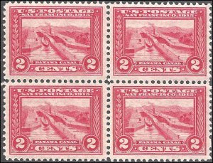 398 Mint,OG,NH... Block of 4... SCV $140.00