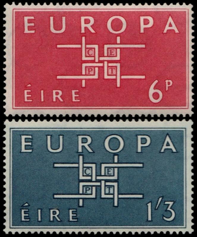 ✔️ IRELAND 1963 - EUROPA CEPT - SC. 188/189 MNH OG [IR0159]