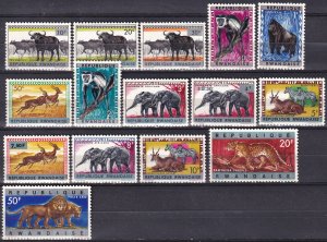 Rwanda #55-69 MNH CV $20.90 (Z9451)