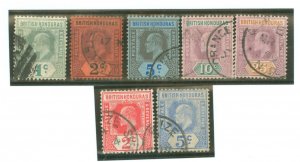 British Honduras #62-67/72-73 Used Single (Complete Set)