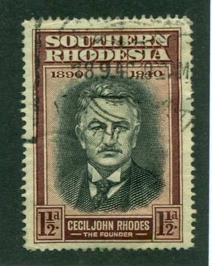 Southern Rhodesia 1940 #58 U SCV(2024)=$0.80