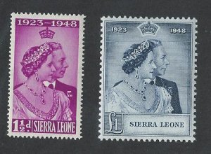 Sierra Leone  mnh sc  188-189