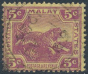 Federated Malay States   SC# 58 Used  see details & scans