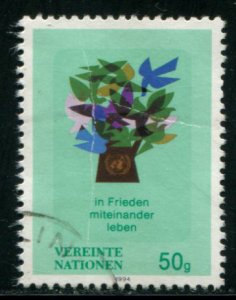 167 UN - Vienna 50g definitive,  used