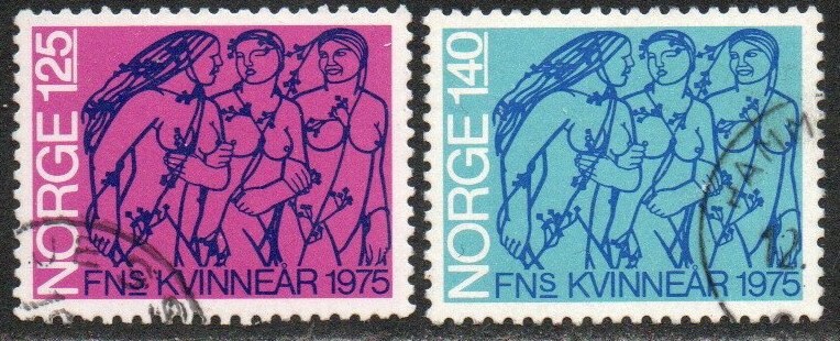 Norway Sc #649-650 Used