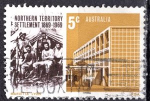 Australia 1969; Sc. # 459; Used Cpl. Set