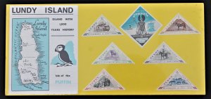 Lundy Local 1954 Mint Set of 7 in Sealed Original Presentation Card with History