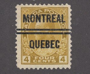 Canada Precancel Montreal 6-110 