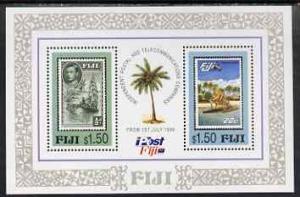 Fiji 1996 Independence m/sheet unmounted mint, SG MS 960