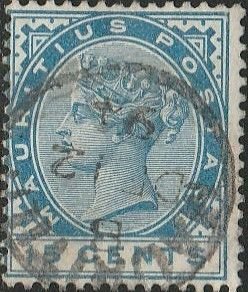 Mauritius, #81 Used From 1885-94