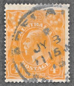 Australia (1914) - Scott # 31,  Used