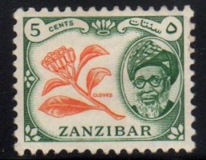 Zanzibar Scott No. 249