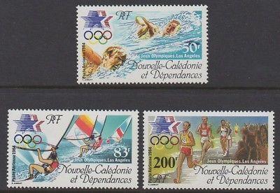 New Caledonia 1984 Olympics VF MNH (C197-9)