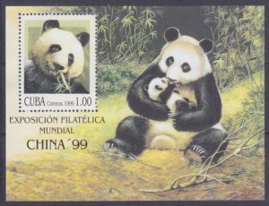 1999 Cuba 4199/B152 Fauna - Panda 4,00 €