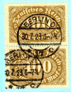 Germany, Scott #202, Used, pair