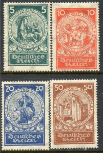 Germany # B8-11, Mint Hinge Remain.