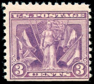 momen: US Stamps #537a Mint OG NH PF Cert LOT #88393