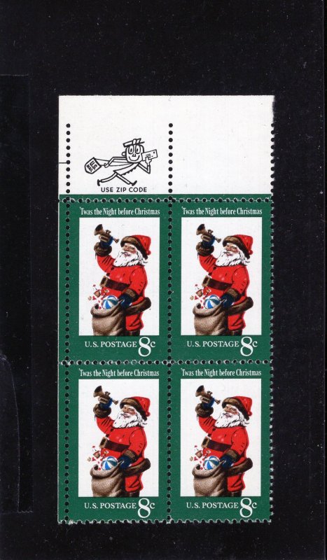 1472 Christmas, MNH UL-ZIP blk/4