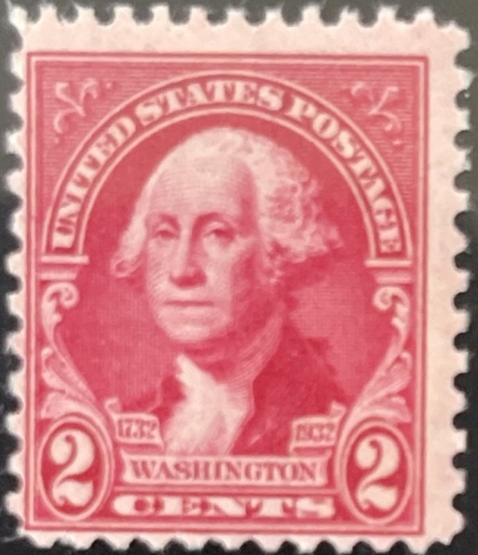 Scott #707 1932 2¢ Washington Bicentennial MNH OG