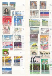 Liechtenstein Art Flowers Cycling M&U To 20Fr (Apx 300 Items) KRA1282