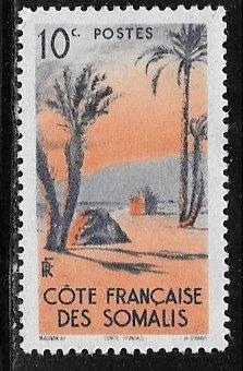 Somali Coast 248, 10c Danakil Tent, MH, VF