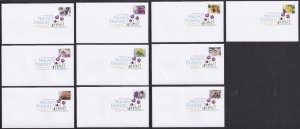 US 5727-5736 Snowy Beauty (set of 10) DCP FDC 2022