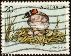 Australia 683 - Used - 20c ‭Little Grebe  (1978) (3) +