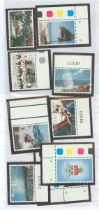 Cayman Islands #636/638-645  Single