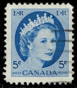 Canada #341 Queen Elizabeth II; Used