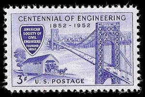 # 1012 MINT NEVER HINGED ENGINEERING CENTENNIAL