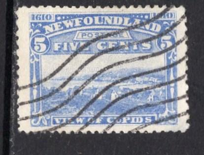 Newfoundland  Scott 91 used Scott CV$ 4.50