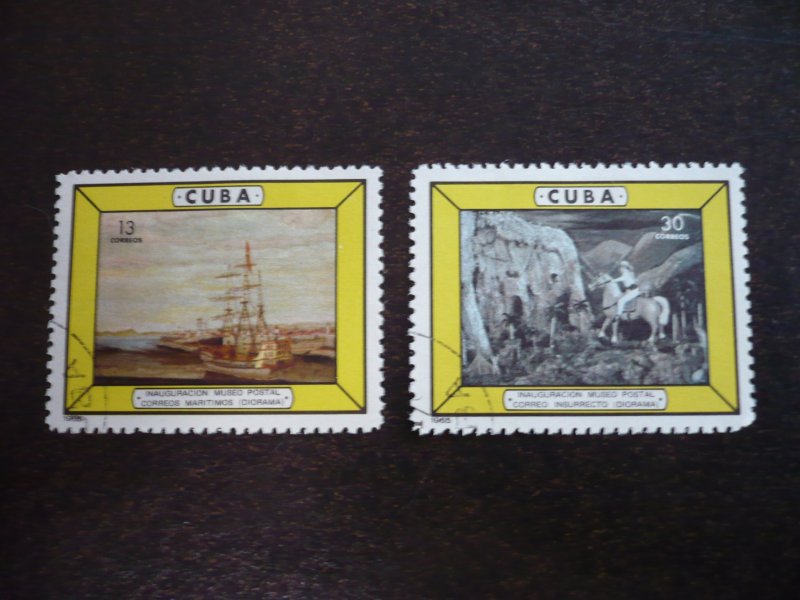 Stamps - Cuba - Scott# 933-934 - Used Set of 2 Stamps