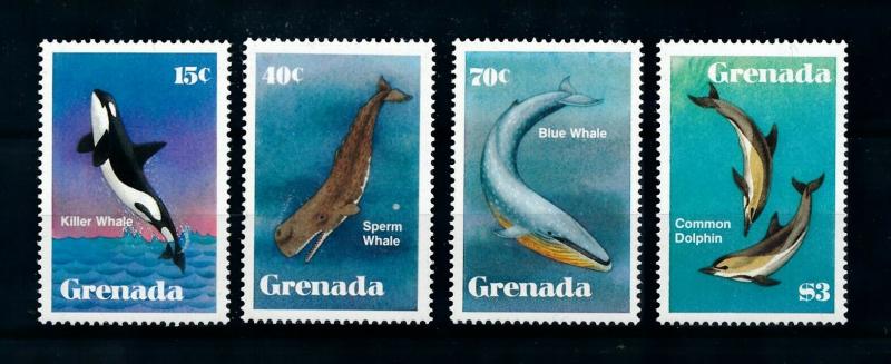 [99659] Grenada 1982 Marine Life Whales  MNH