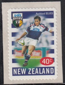 New Zealand 1999 MNH Sc 1587 40c Auckland Blues Rugby