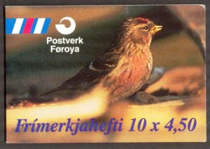 Faroe Islands 1997 Birds Booklet MNH