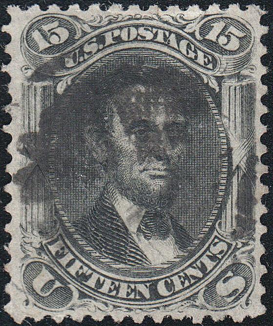 U.S. 98 Used VF Very Thin Paper (61219)