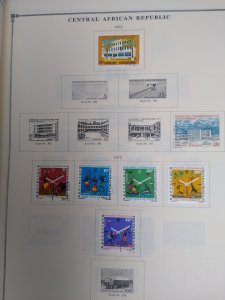 collection on pages Central African Republic HU: SMOKY!! CV $65