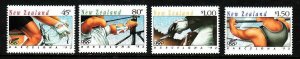 New Zealand-Sc#1100-03- id9-unused NH set-Sports-Summer Olympics-Barce