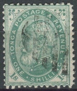 Tonga 1886 SG4 1/- King George I #6 FU