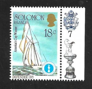 Solomon Islands 1986 - MNH + Tab - Scott #571c