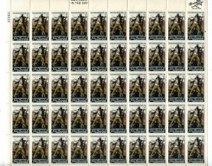 US Scott #1361 John Trumbull Sheet MNH. Free Shipping. D