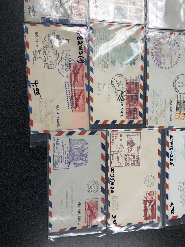 20 plus flight Covers From 1939’s - 1960’s 