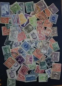 Czechoslovakia Vintage Stamp Lot Used Collection T1974