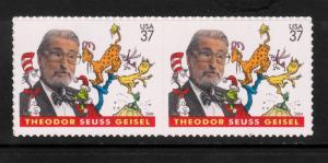 US 2004 Dr.Theodor Seuss Geisel Sc#3835 Self-Adhesive Die Cut - MNH