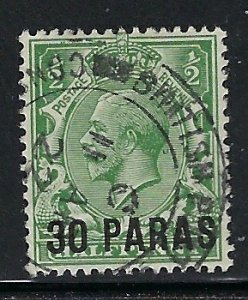 Great Britain offices in Turkey 55 Used 1921 overprint (ap9414)
