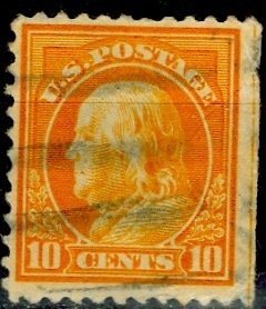 U.S.A.; 1917; Sc. # 510; Used Perf. 11 Single Stamp