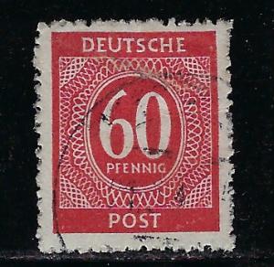 Germany AM Post Scott # 552, used
