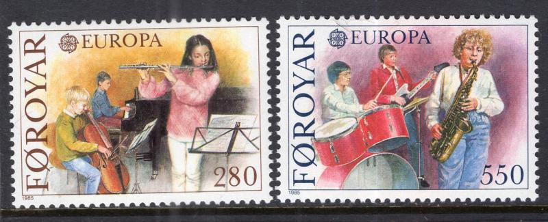 Faroe Islands 125-126 Europa MNH VF