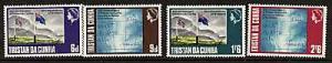 Tristan Da Cunha 120-3 MNH Flag, Map